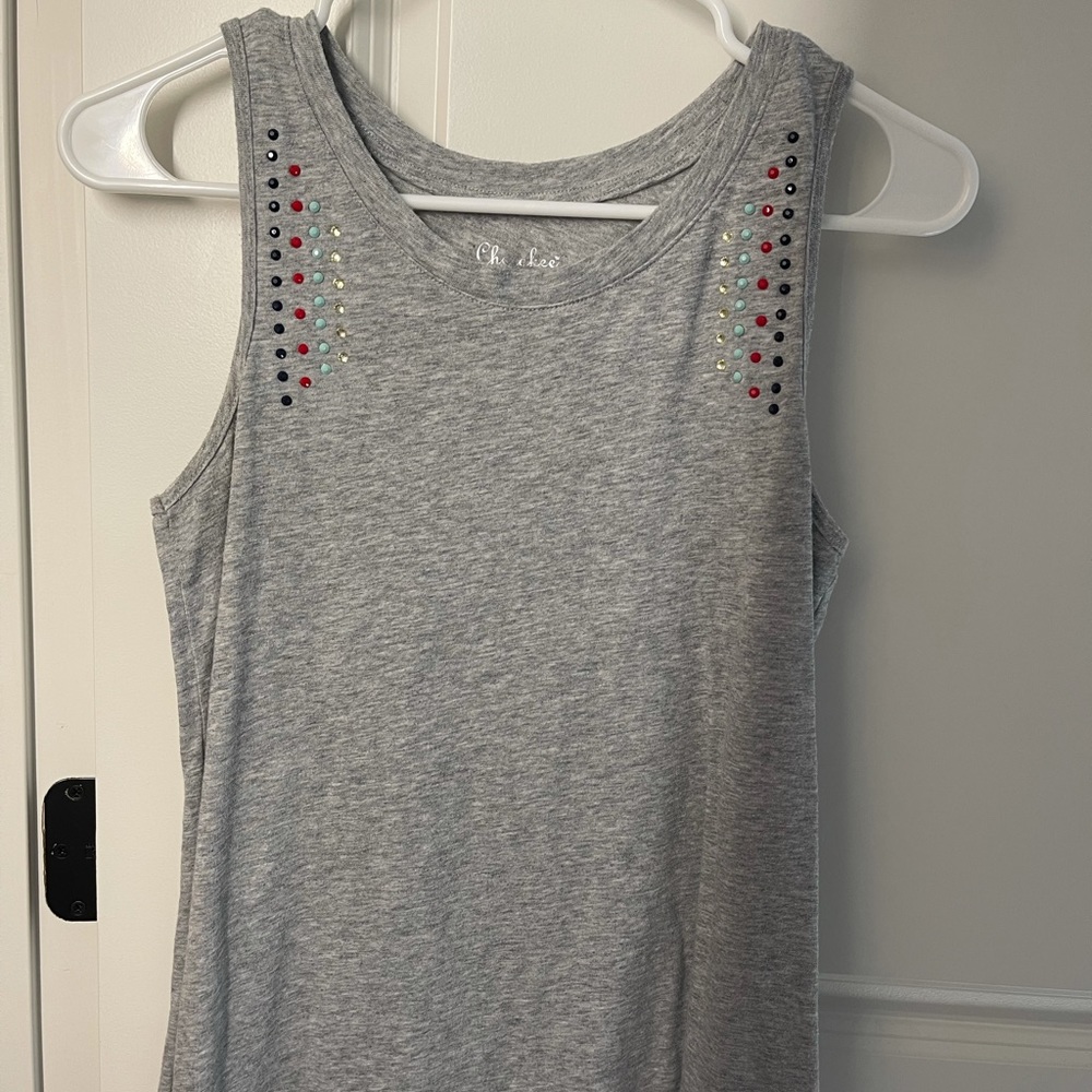 Cherokee girls rhinestone tank top